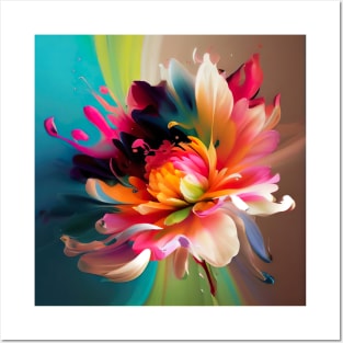 Floral Artwork Designs Posters and Art